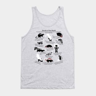 Skunks of the World: Species of Mephitidae Tank Top